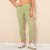 Green Mid Rise Mesh Paneling Leggings