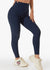 Ribbed High Rise Contouring Lifting Fitness Leggings for spring