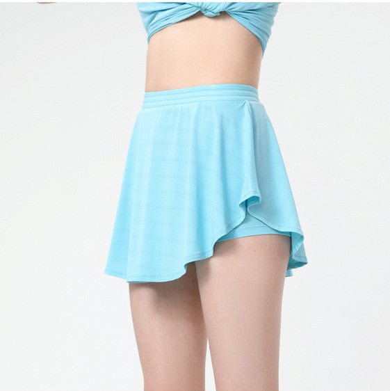 Loose Ruffled Active Skort for tennis