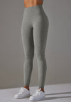 High Waist Middle Seam Leggings by Anna-Kaci