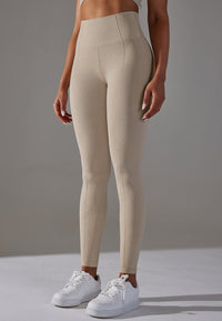 High Waist Middle Seam Leggings by Anna-Kaci