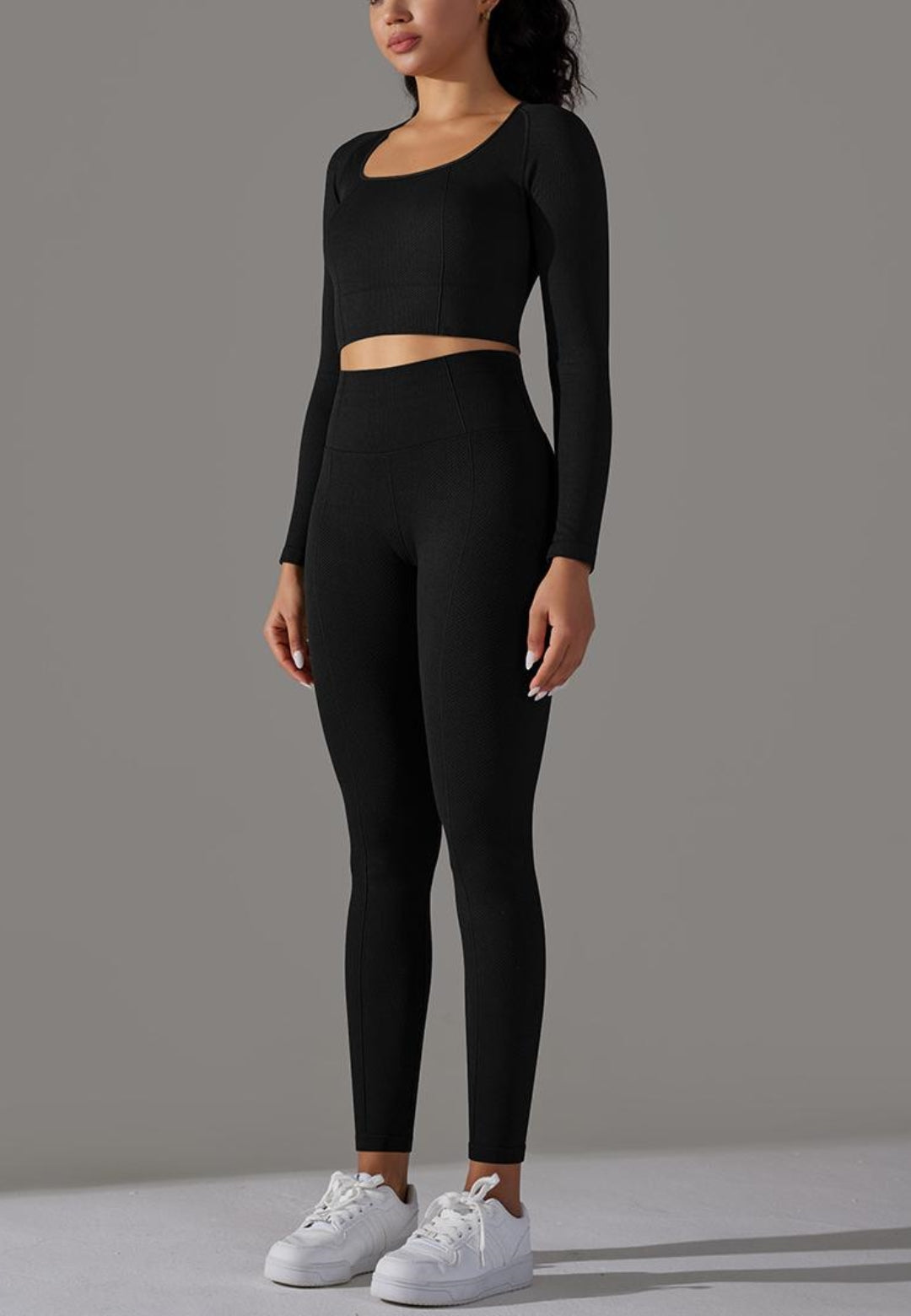 Front view of Long Sleeve Activewear Set