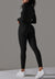 Right side view of Long Sleeve Activewear Set