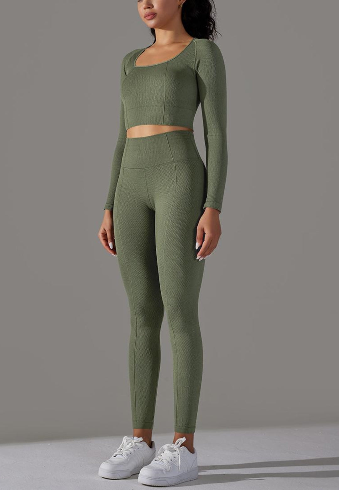 Fancy Long Sleeve Activewear Set