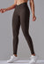 Ribbed V-Waist Activewear Leggings by Anna-Kaci