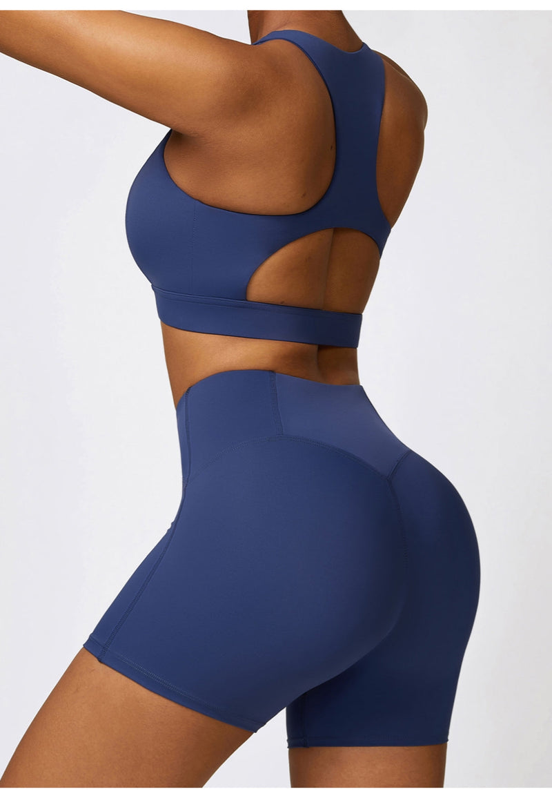 High Waist Activewear Shorts