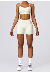 High Waist Activewear Shorts for sisters