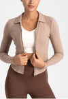 Brown Activewear Jacket 