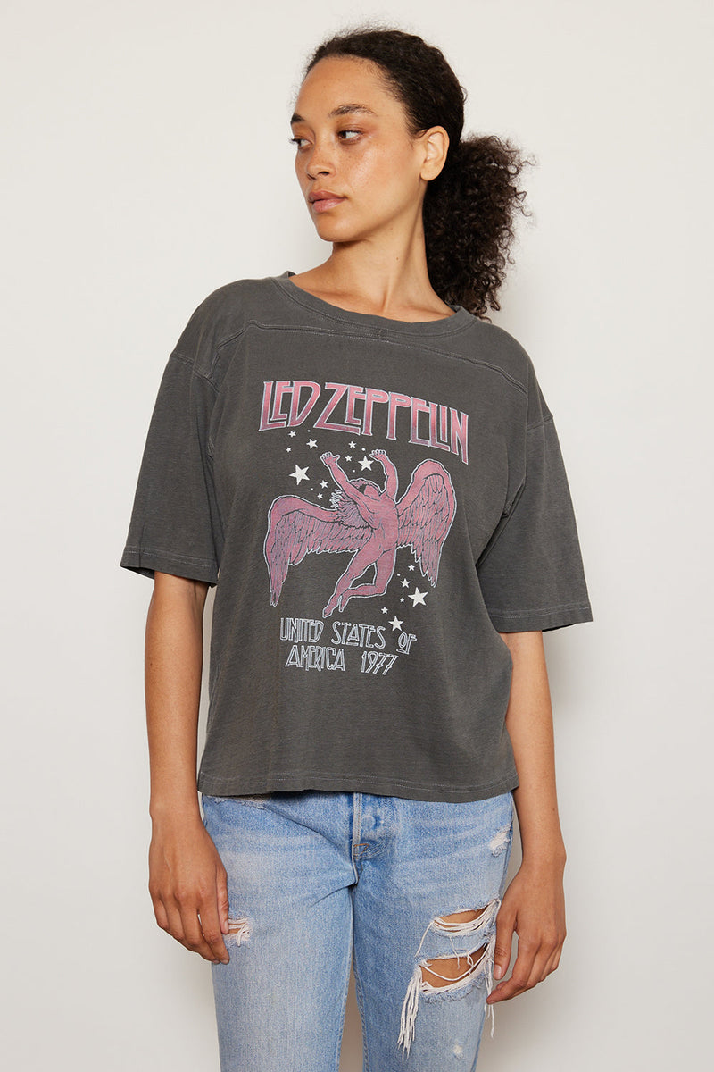 Led Zeppelin 1977 Icarus USA Tour Tee