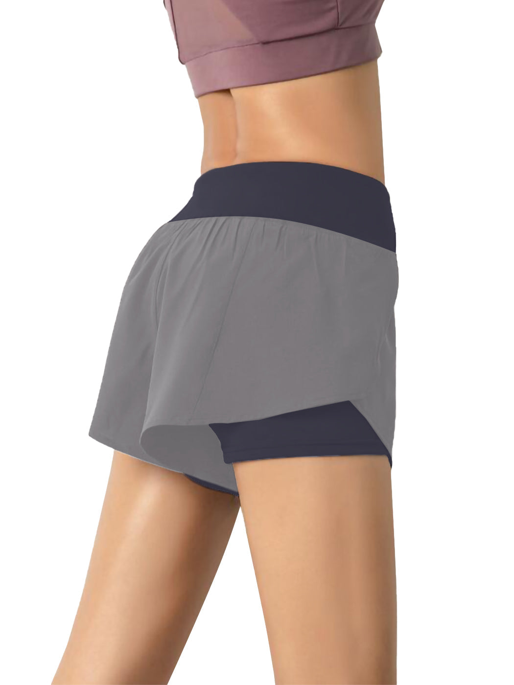 Pretty Workout Running Shorts Quick Dry with Pocket 