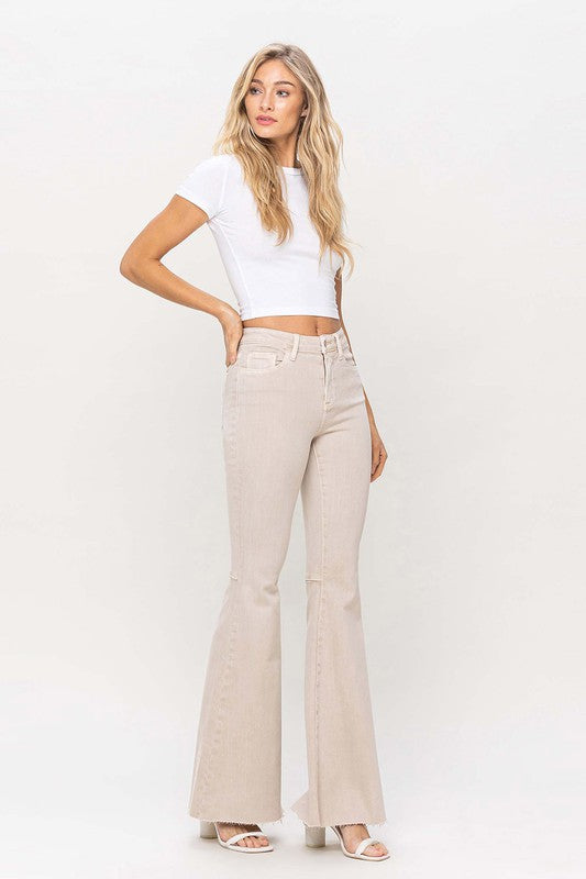 High Rise Super Flare Jeans