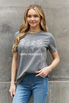 Simply Love GROW POSITIVITY Graphic Cotton Tee