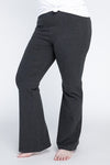 Plus Everyday Flare Bottoms Black