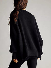 Round Neck Long Sleeve Sweater