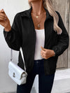 Ivy Lane Pocketed Zip Up Long Sleeve Jacket