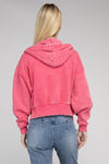 acid wash hoodie women's