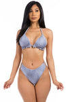 SUMMER 2024 DENIM TWO PIECE BIKINI