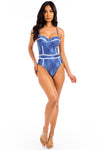 One piece swimwear Denim look for me