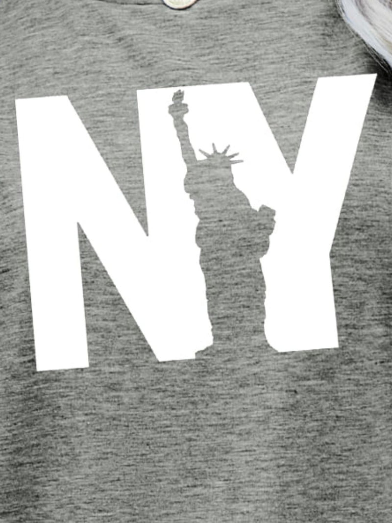 NY the Statue of Liberty Graphic Tee