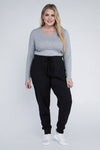 Plus-Size Jogger Pants