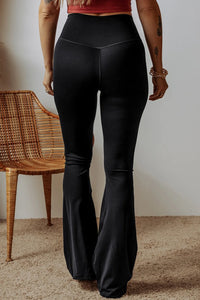 High Waist Bootcut Pants