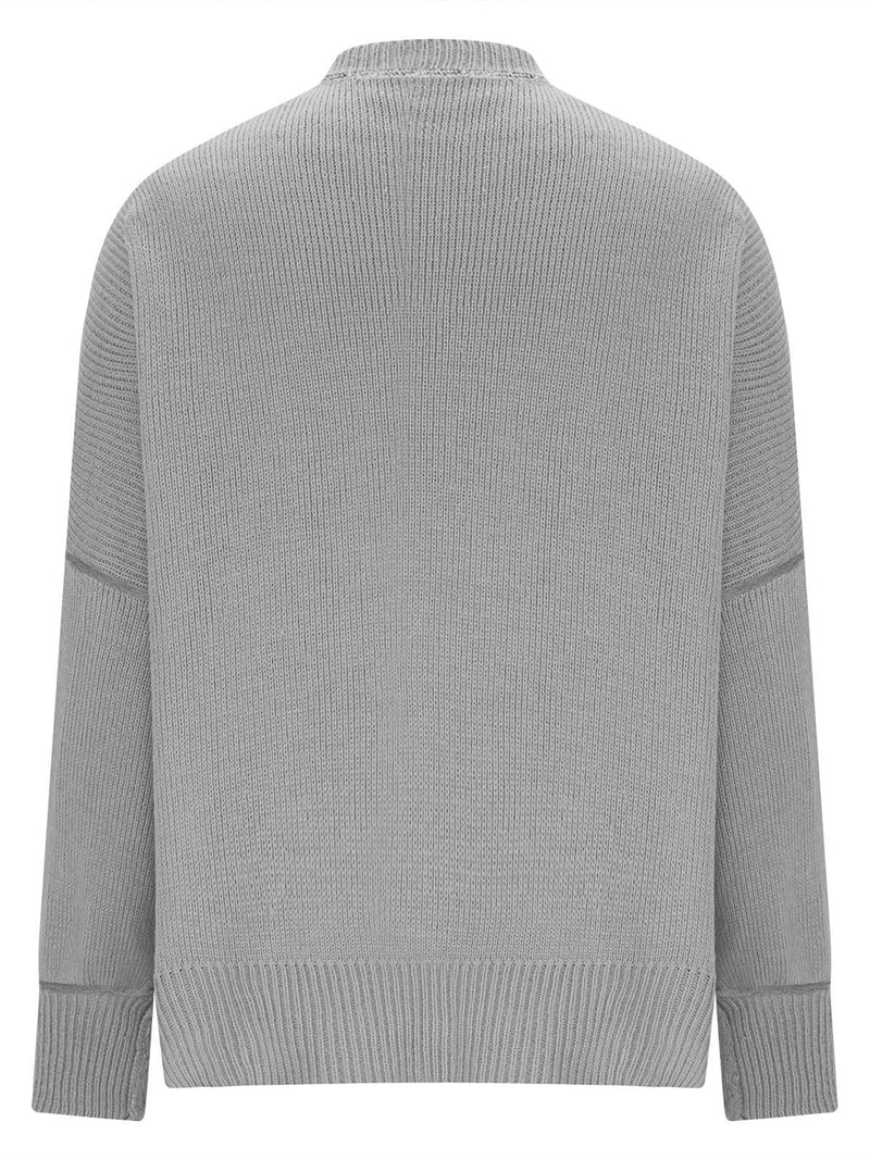 Round Neck Long Sleeve Sweater