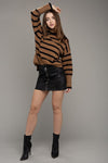 Stripe Turtleneck Knit