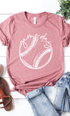 Cursive Game Day Baseball Graphic Tee