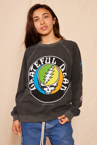 Grateful Dead Dancing Bears Crewneck Sweatshirt