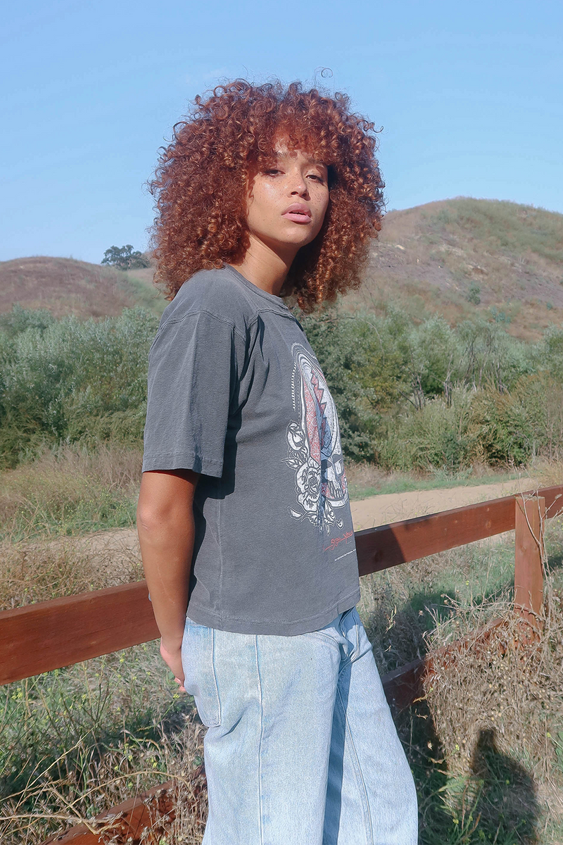 Grateful Dead Steal Your Face Crop Tee for me