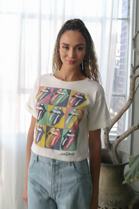 Rolling Stones Color Block Tee