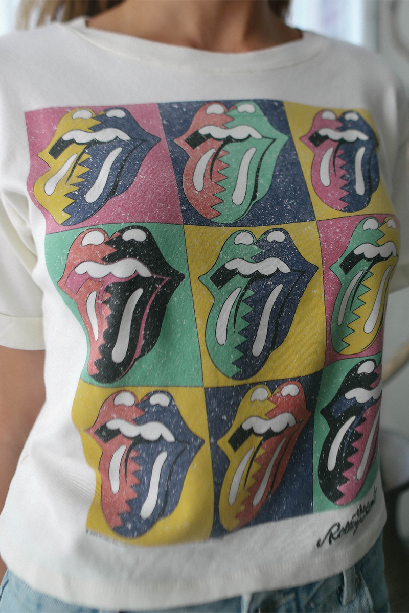 Rolling Stones Color Block Tee near me