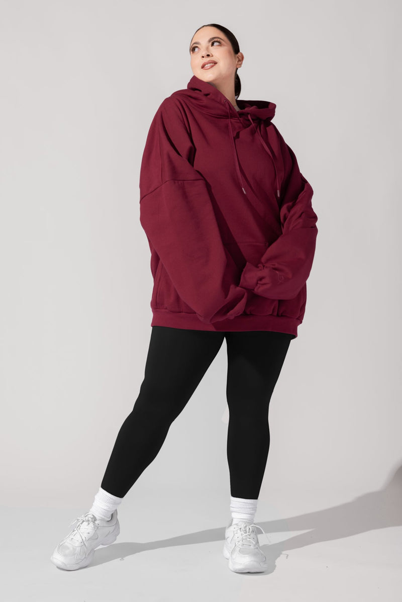 Pullover Cloud Hoodie - Crimson