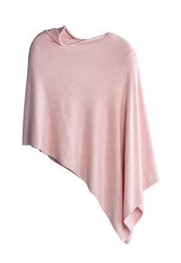 Shiraleah Francoise Travel Poncho, Blush by Shiraleah