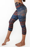 Pedra Printed Yoga Crops by Yoga Democracy