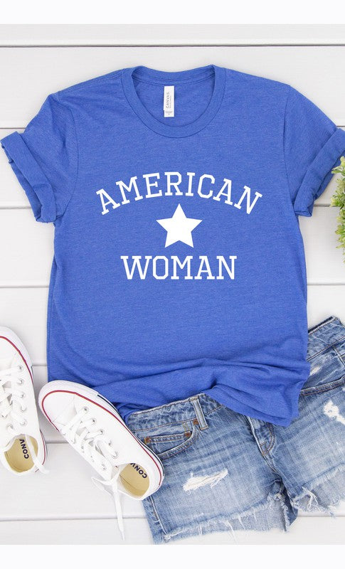 American Woman Plus Size Graphic Tee