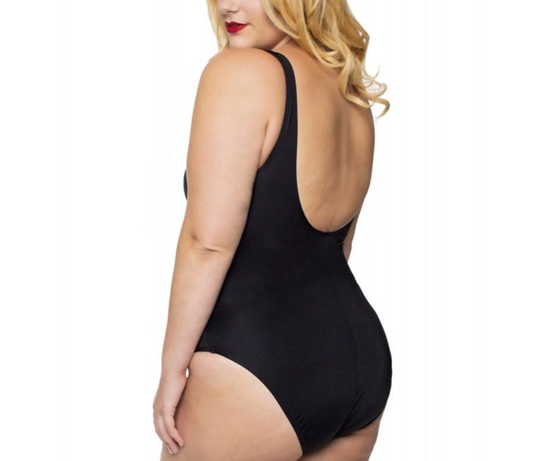 InstantFigure Wrap One Piece Swimsuit 13443PC by InstantFigure INC