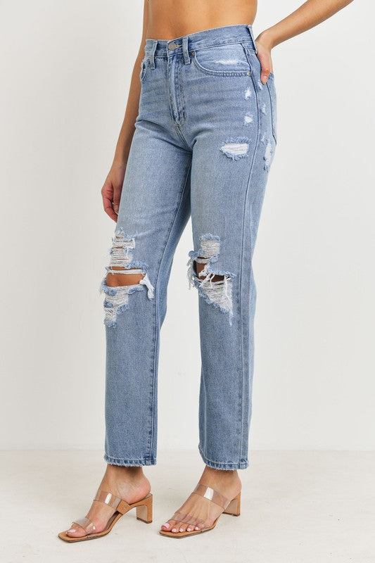 HIGH RISE DAD JEANS