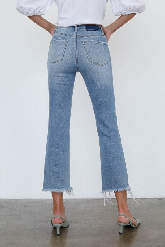 Crop Boot Cut Jeans