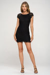 Women's lace mini dress