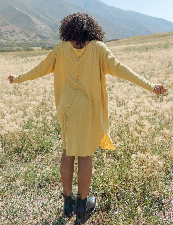 Linen Dress Sunflower