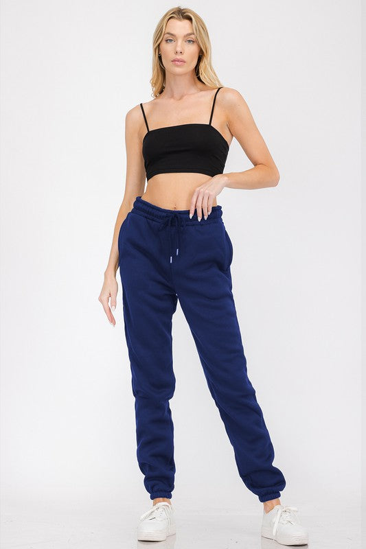 Womens Lounge Sweat Pants Jogger Cotton