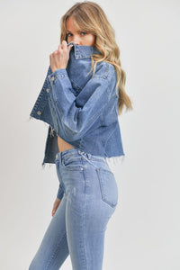 CROPPED BF DENIM JACKET