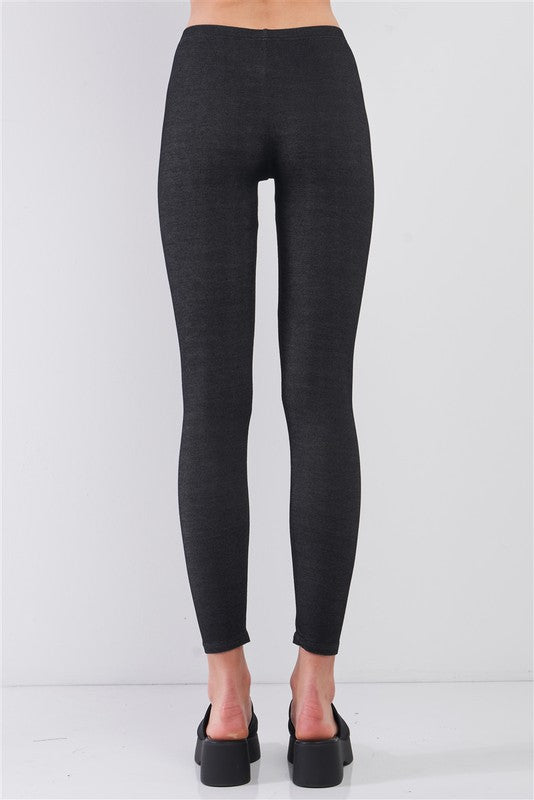 Mid Rise Skinny Fit Yoga & Workout Legging Pants