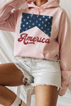 AMERICA STARS HOODIE PLUS SIZE