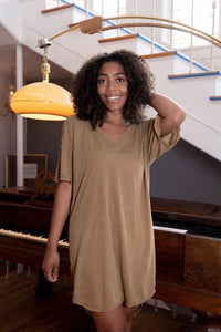 The Daydream V-neck Brown