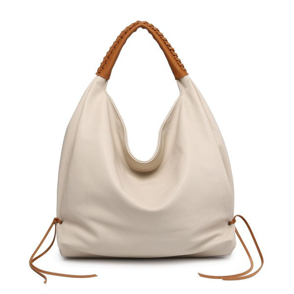 White Women hobo bag 