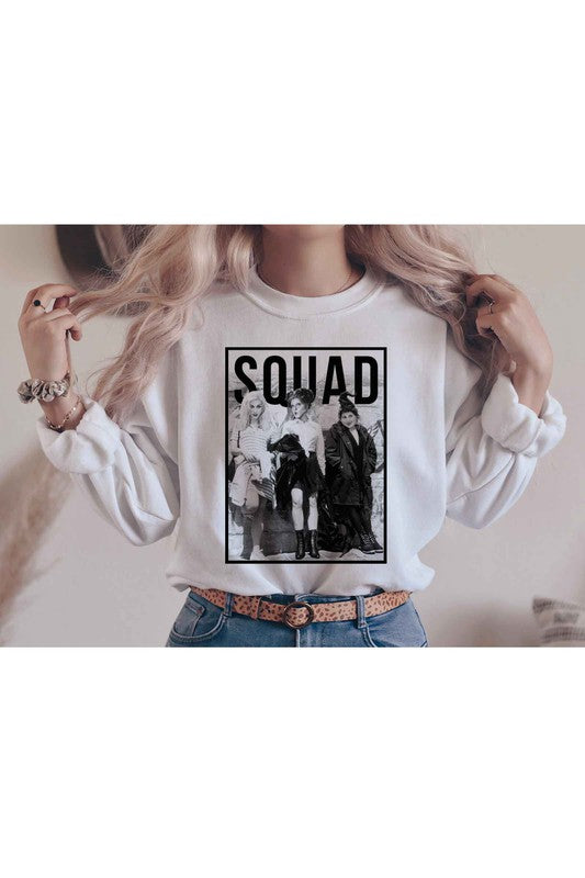 HALLOWEEN SQUAD GRAPHIC SWEATSHIRT