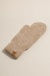 Winter Marled Knit Mittens with Cozy Lining