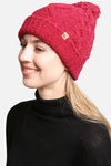 Solid Color Luxury Soft Beanie w Pom Pom